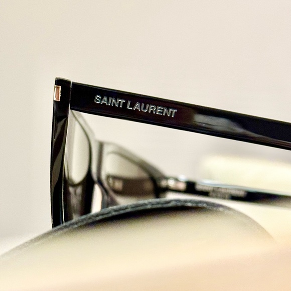 NEW, SAINT LAURENT SL431 SLIM 001 SUNGLASSES, AUTHENTIC - Picture 4 of 12